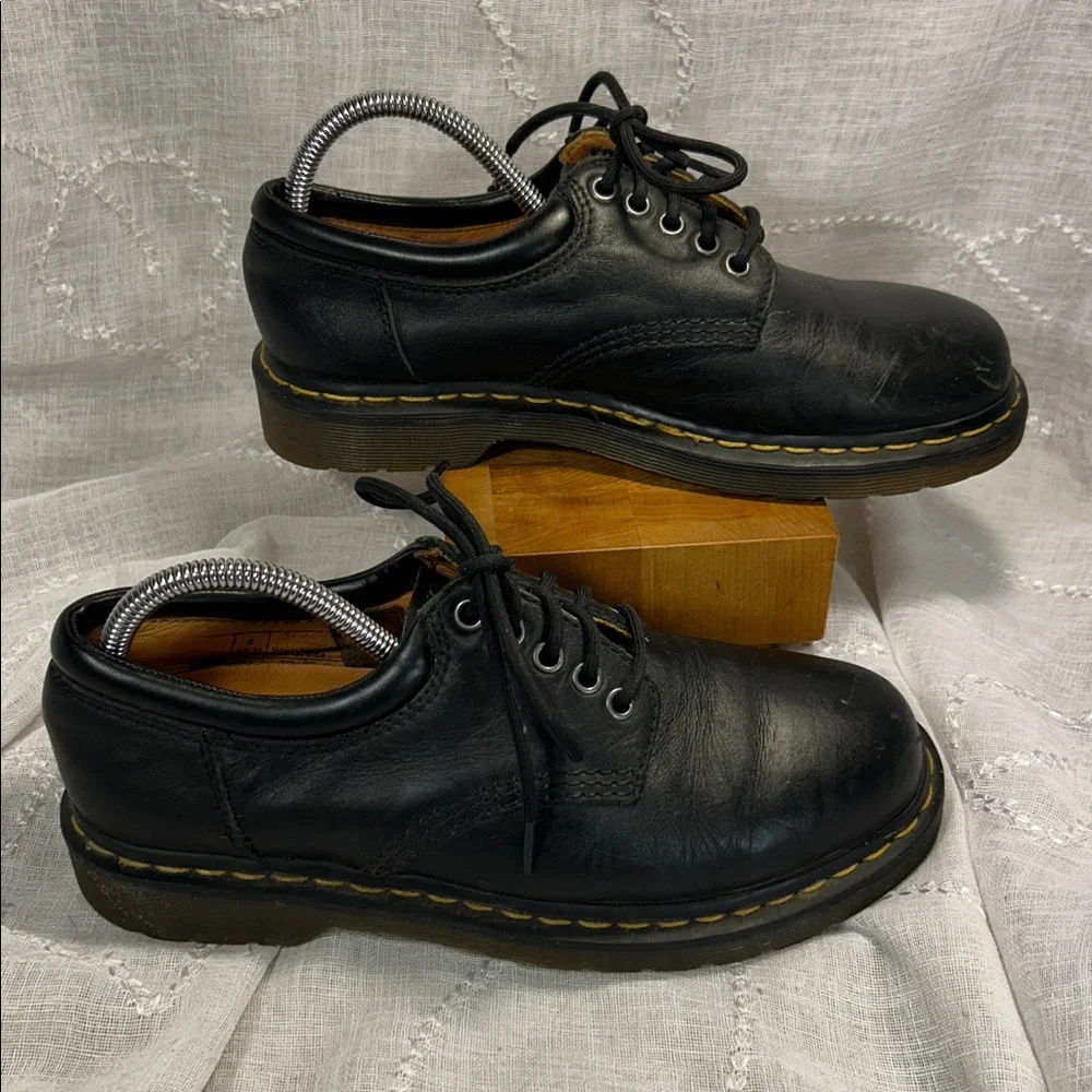 Dr Martens leather lace up oxfords shoes